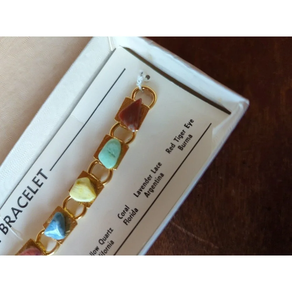 Women's Fashion Genuine Gemstone Bracelet Gorgeous!!